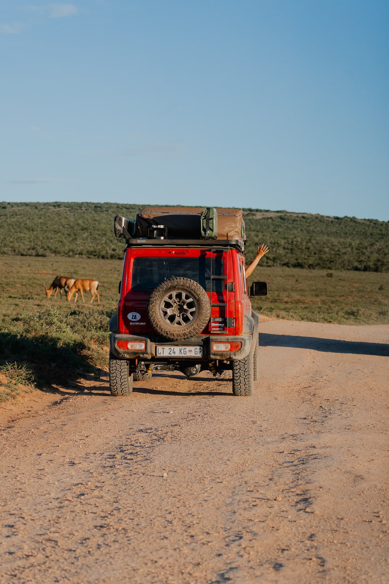 Reisroute Zuid-Afrika