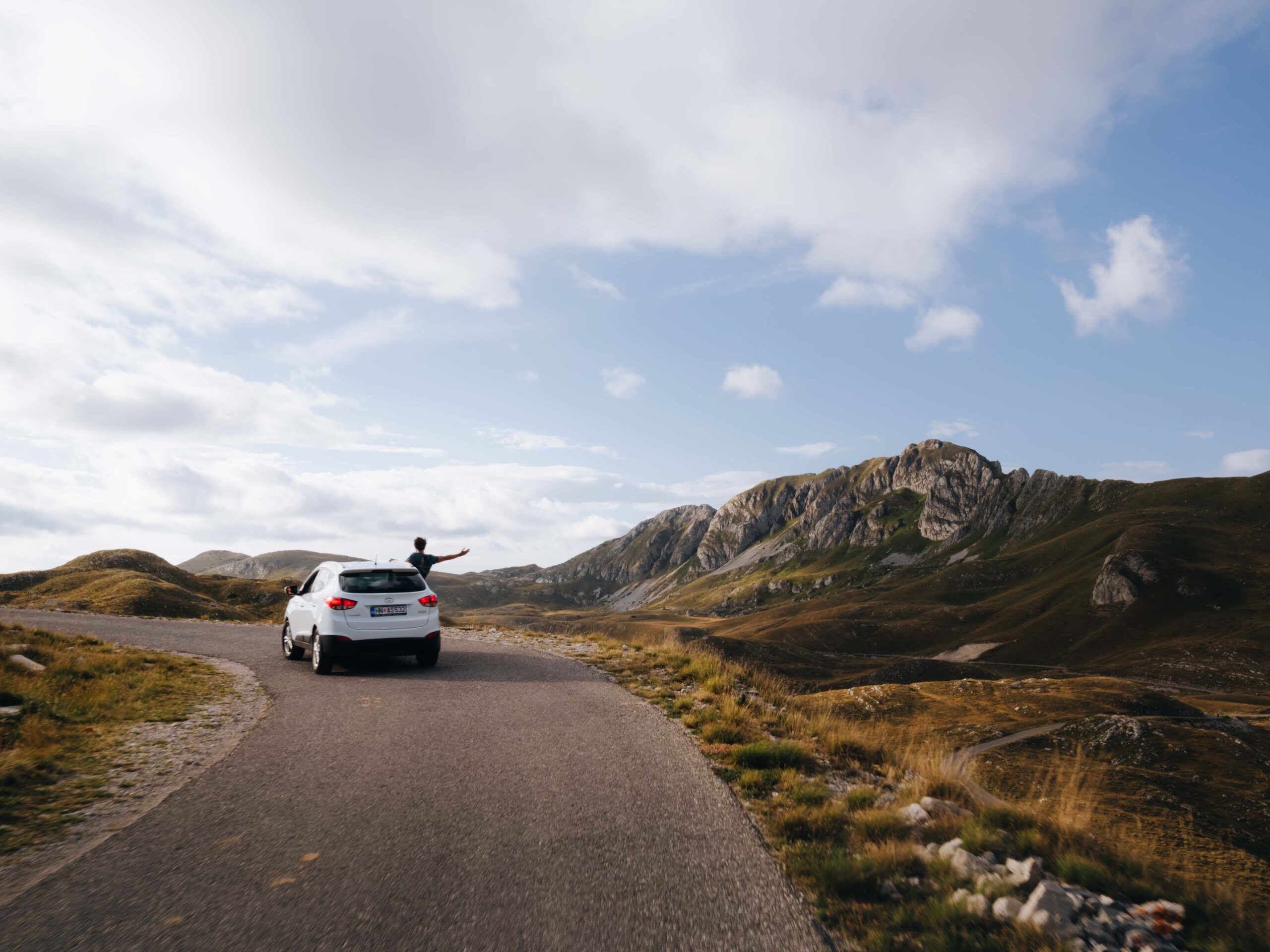 Road Albania Nomads Nature Car Sky