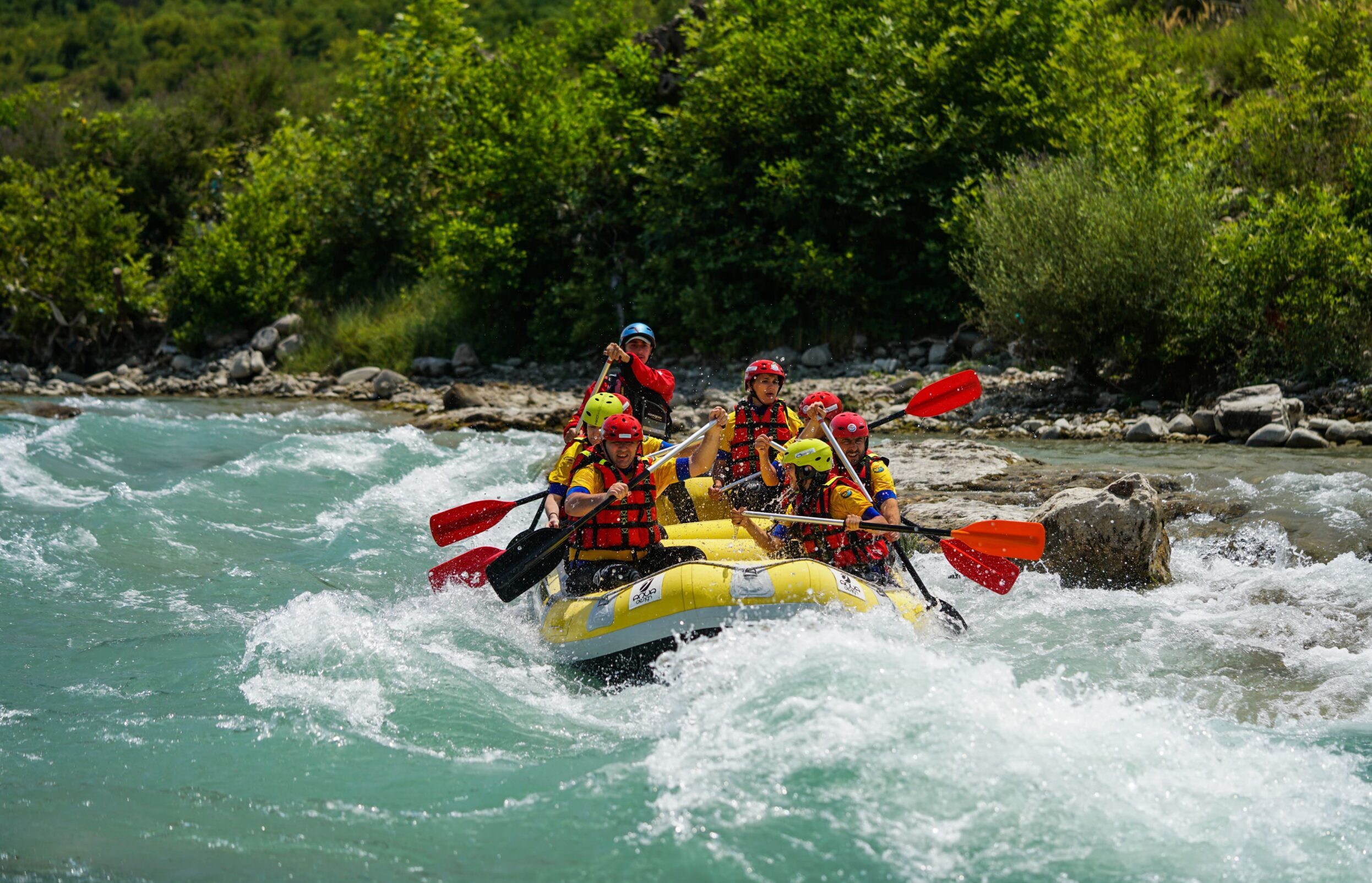 rafting vjosa river