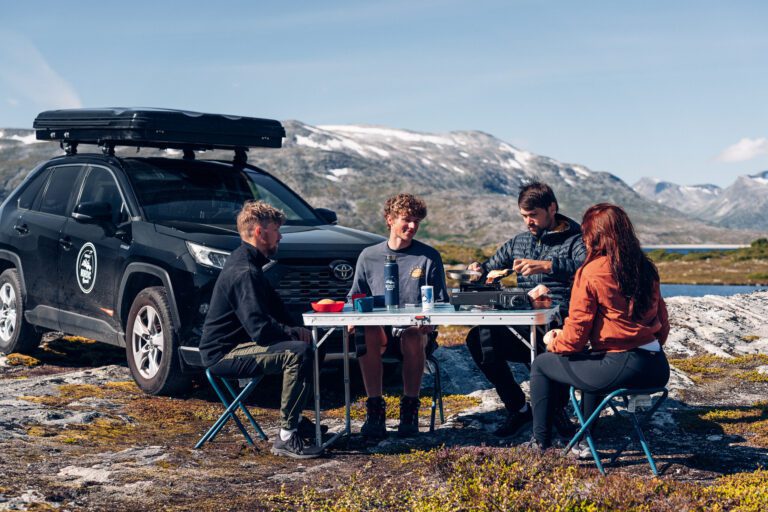 Camping en Norvège