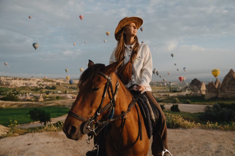 Vacances de randonnée en Cappadoce, Turquie - Balade en montgolfière en Cappadoce