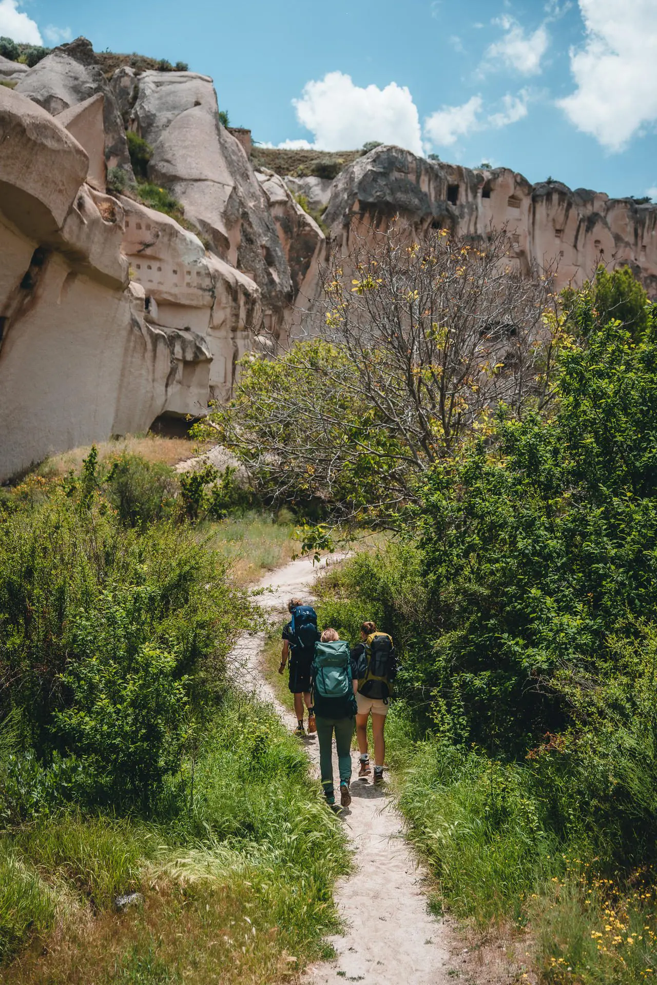 cappadocia trail hike trek randonnée walking turkey