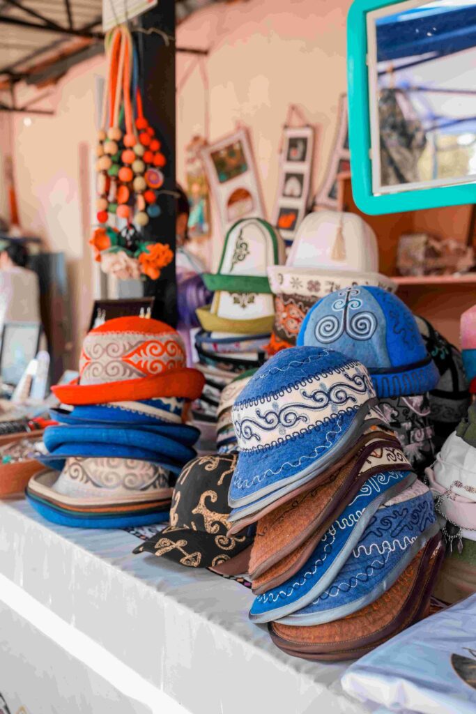 Traditional Kyrgyz hats