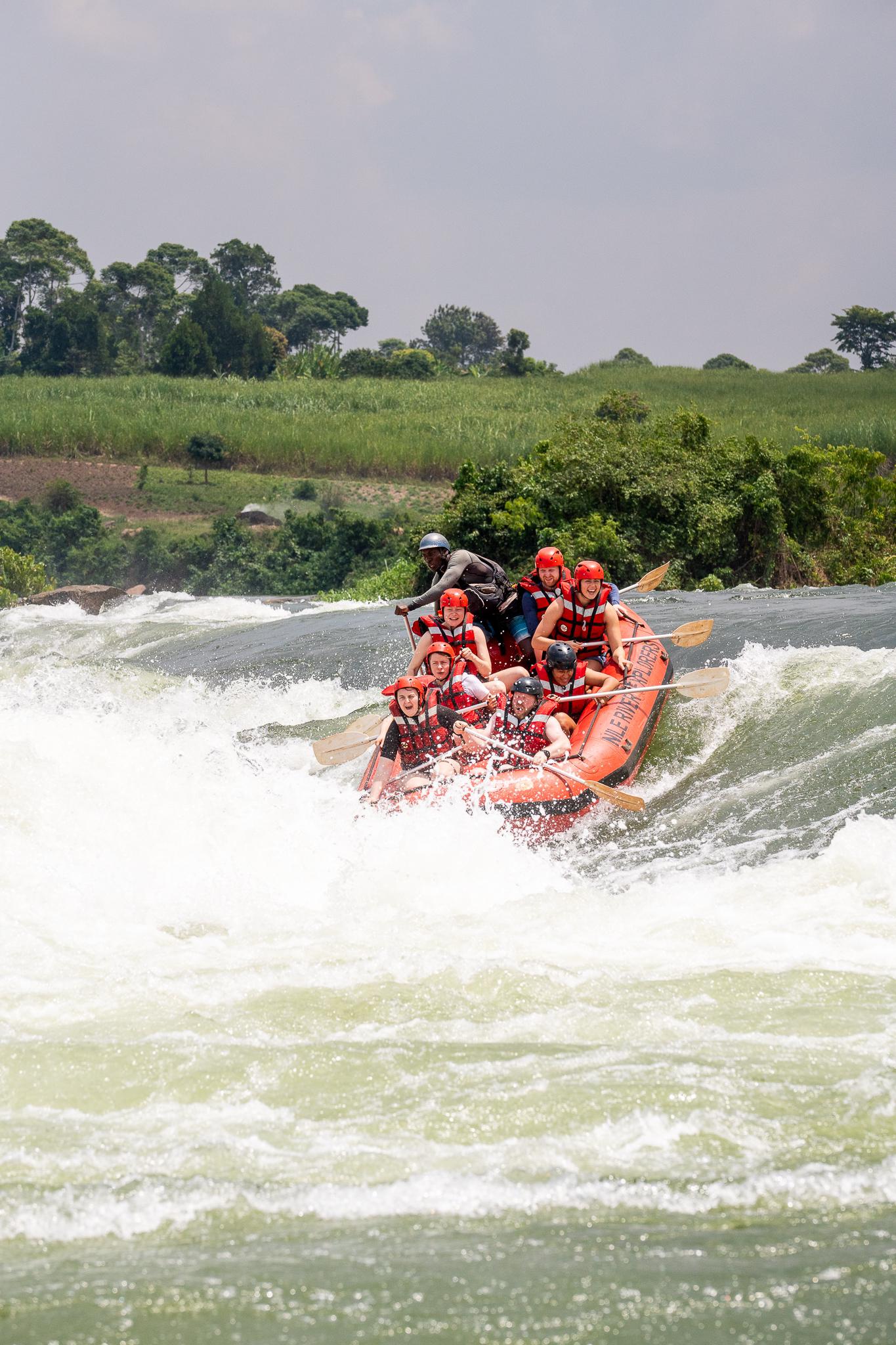 raftings en eaux vives sur le Nil