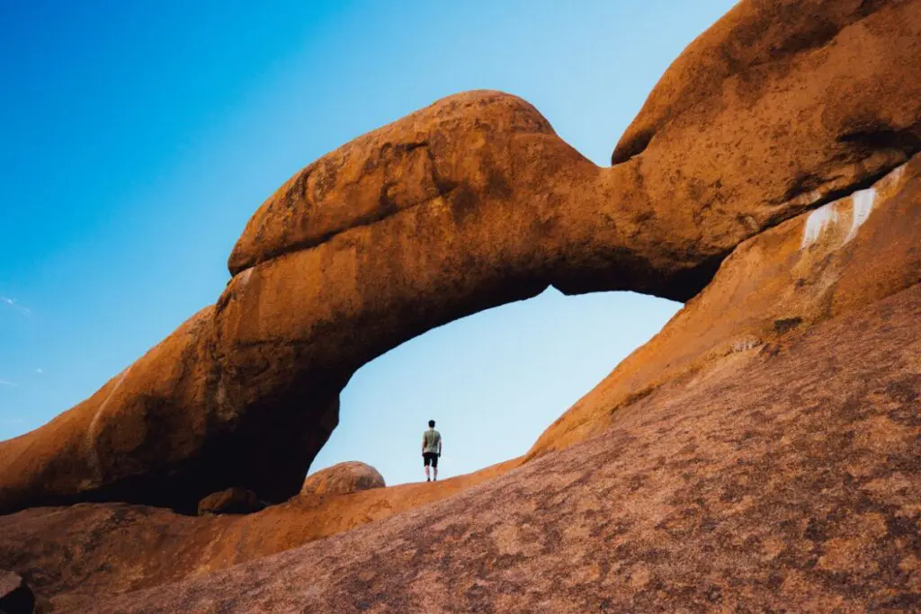 Photo d'un paysage en Namibie