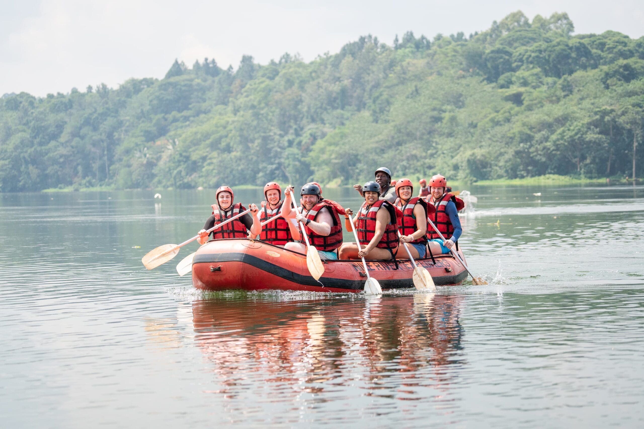 Rafting sur le Nil en Ouganda