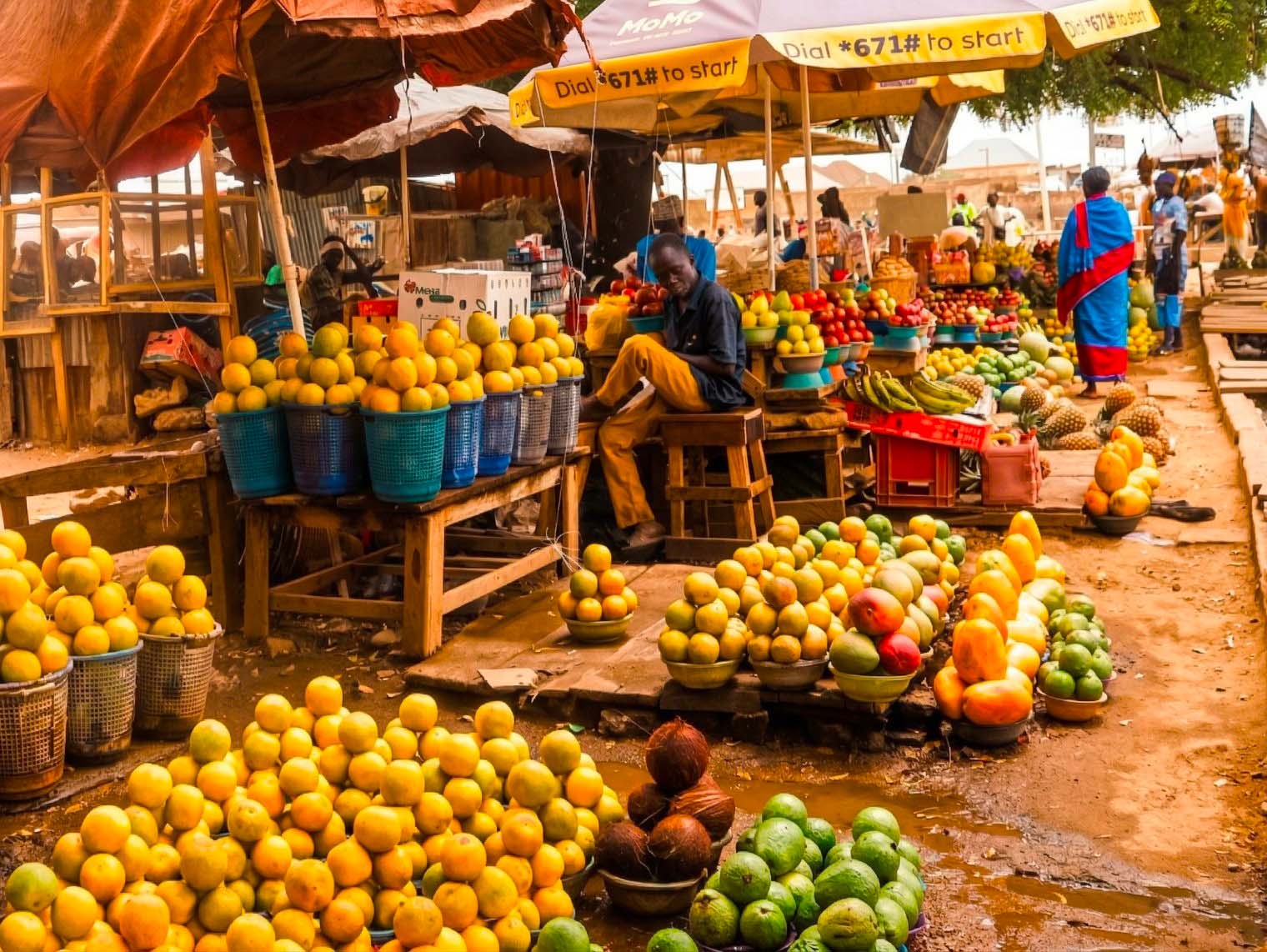 Antsirabe, échoppe de marché