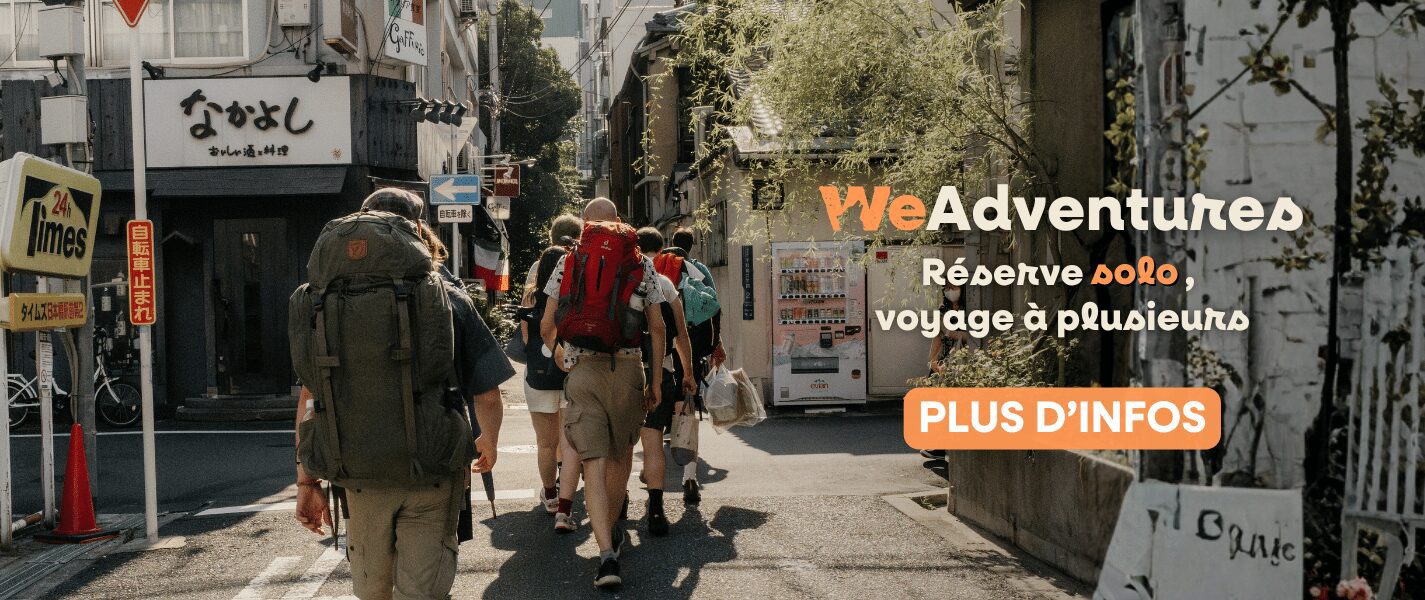 Partez en voyage avec Weadventure, réservez solo et partez à plusieurs