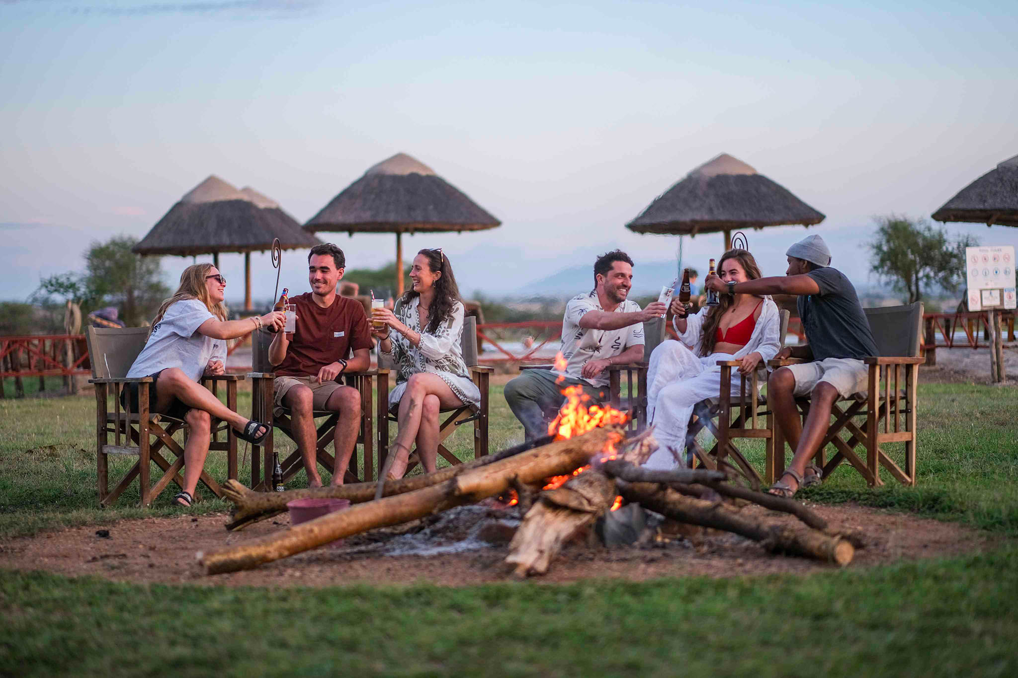 Apéro en Tanzanie, voyage de groupe en Tanzanie