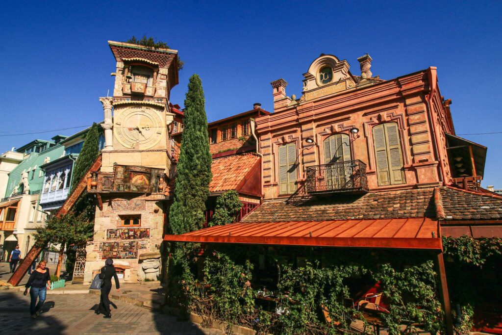 Clock tower tbilissi