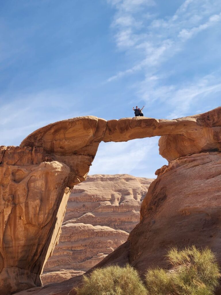 Arch in the Wadi Rum