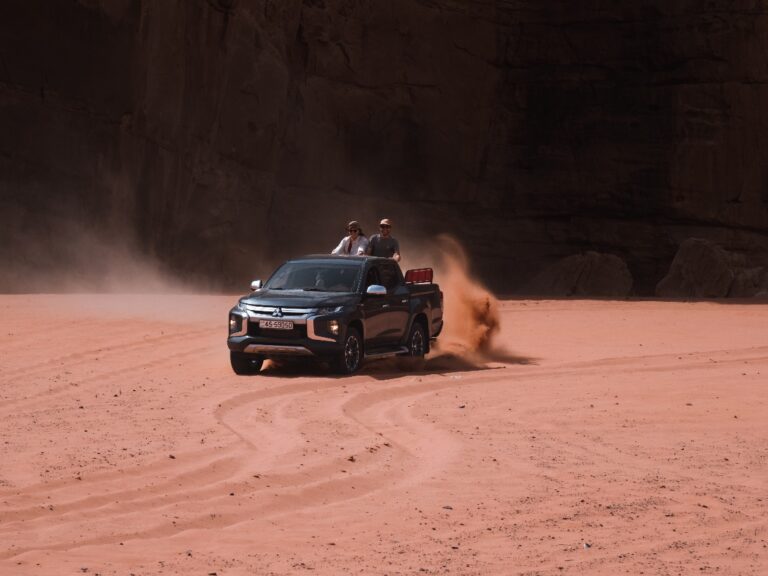 Jeep Safari in the desert