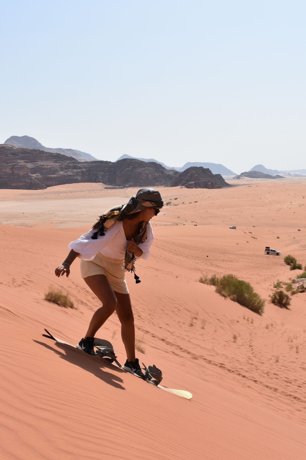Désert de Wadi Rum en Jordanie