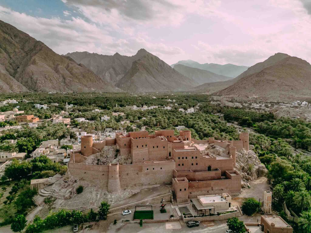 View from the fortress of Oman