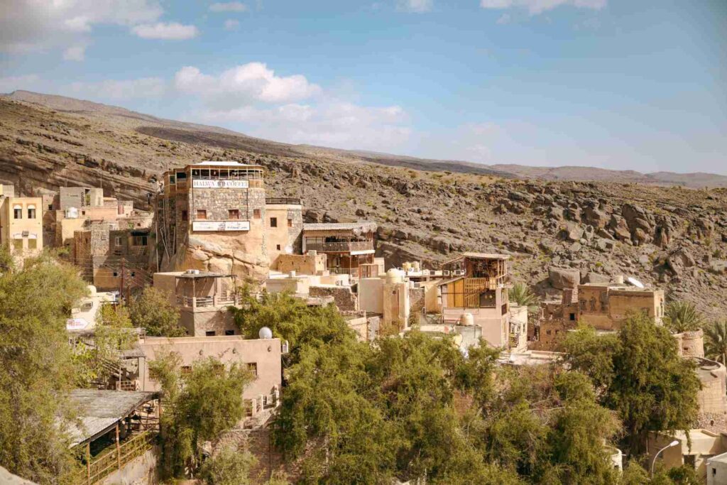 Village in the Oman mountains