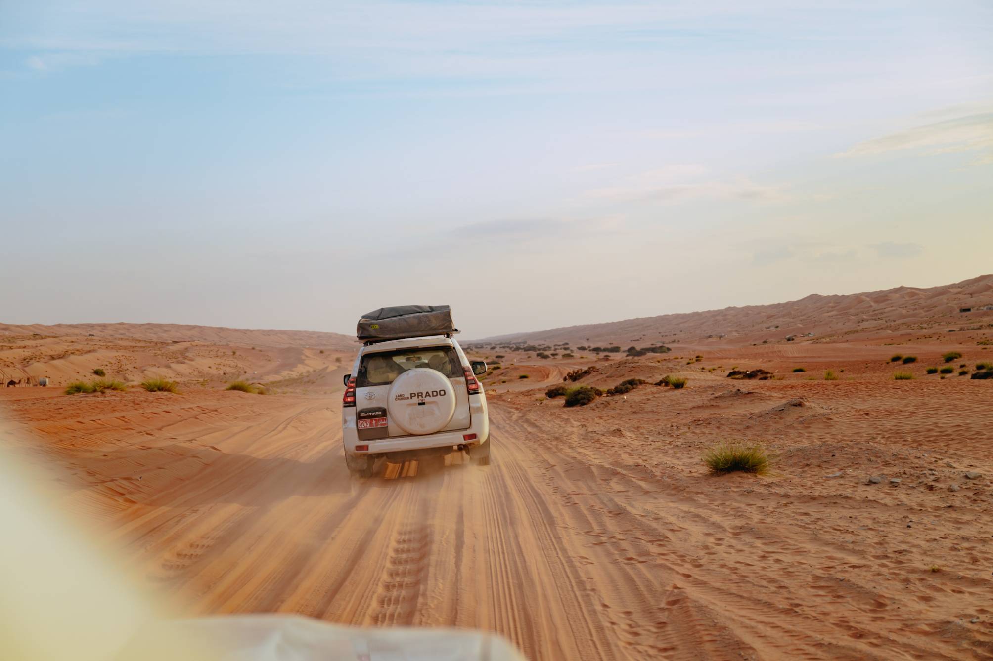 4x4 in the desert in Oman