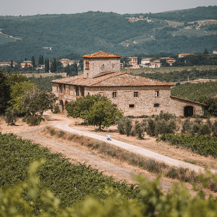 Vespa trip Tuscany, reizen naar Toscane met een Vespa