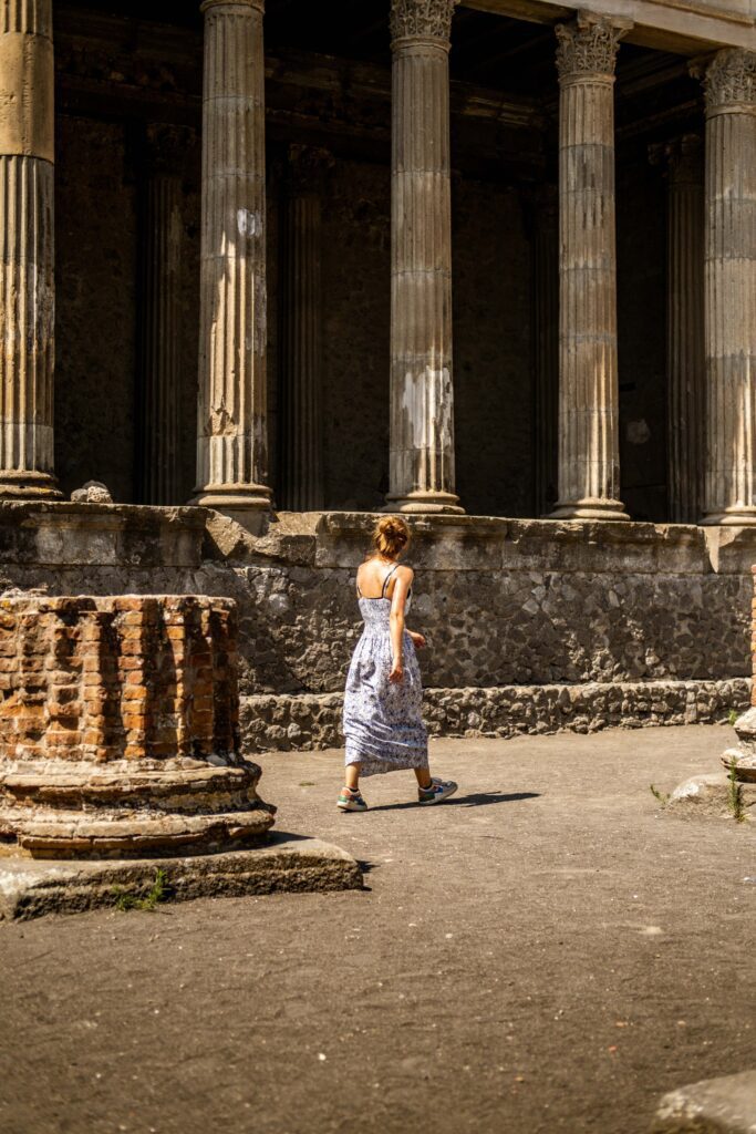 Visitez Pompéi à Amalfi lors d'une visite en Vespa.