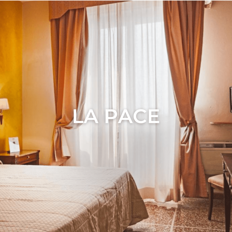 Hôtel la Pace à Pise, en Toscane.