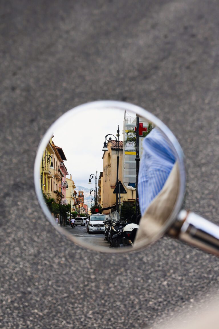 Sorrento pendant la visite en Vespa à Amalfi, Sorrento lors du voyage en Vespa à Amalfi.