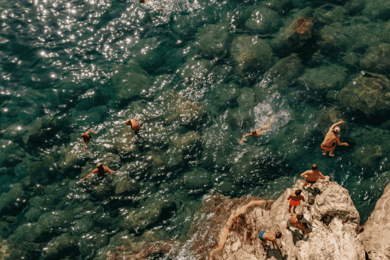 meilleurs spots de baignade le long de la côte amalfitaine