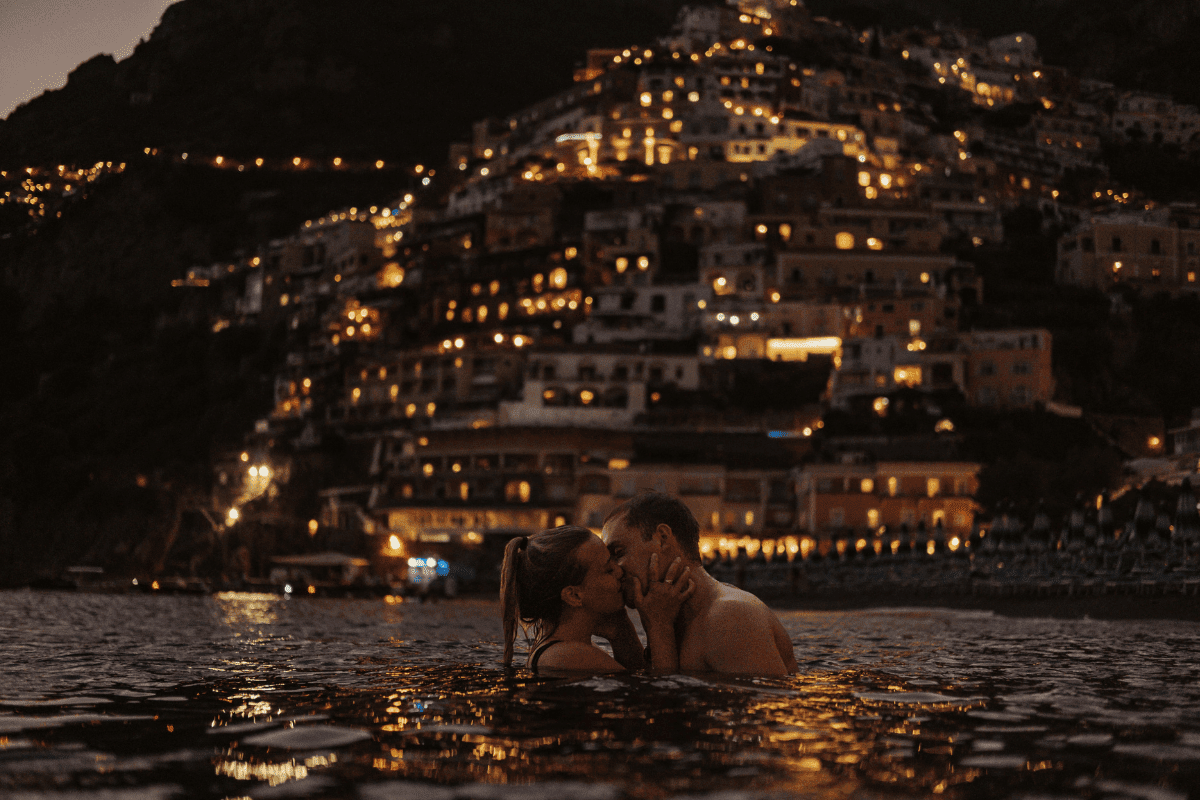 most famous beach positano
