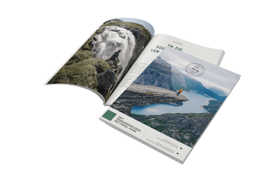 Het tijdschrift van The Norway Trail