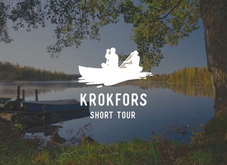 Krokfors Short Tour kanotocht zweden