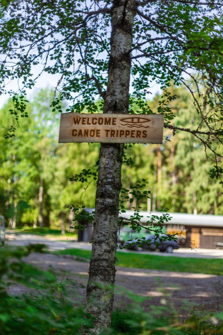 Bienvenue à la randonnée en canoë !