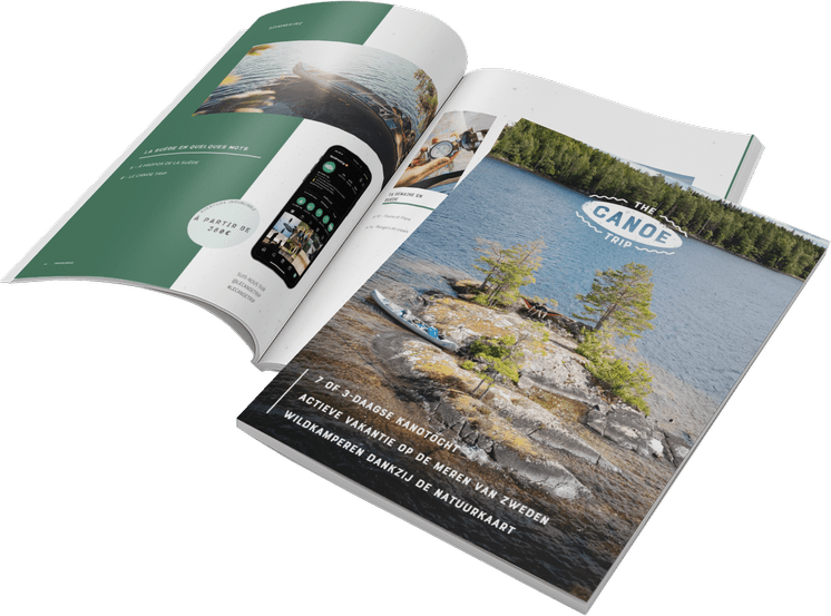 magazine canoë en Suède