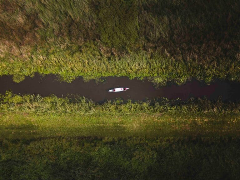 drone image Friesland