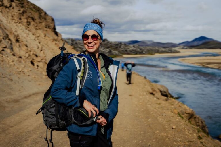 Hiking in Iceland on the Laugavegur trail