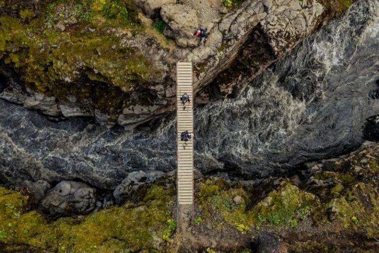 The Iceland Trail - Þórsmörk Langidalur Hiking in Iceland on the Laugavegur trail