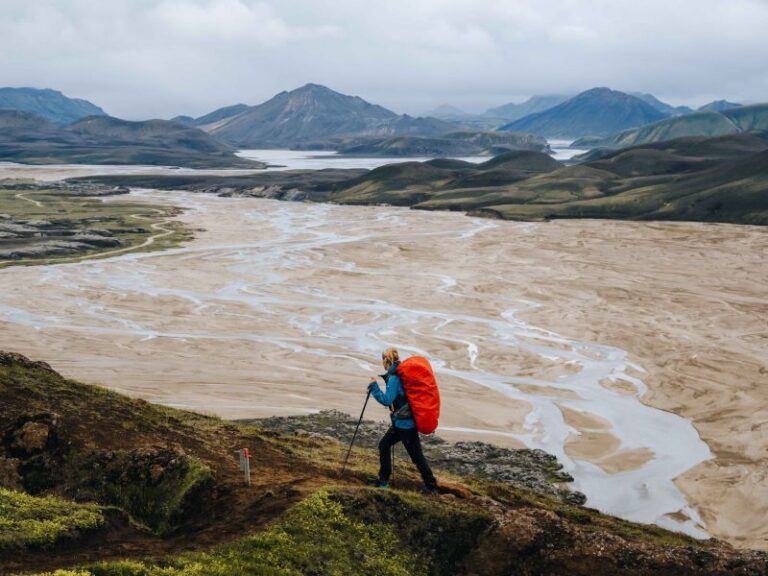 Hiking in Iceland on the Laugavegur trail