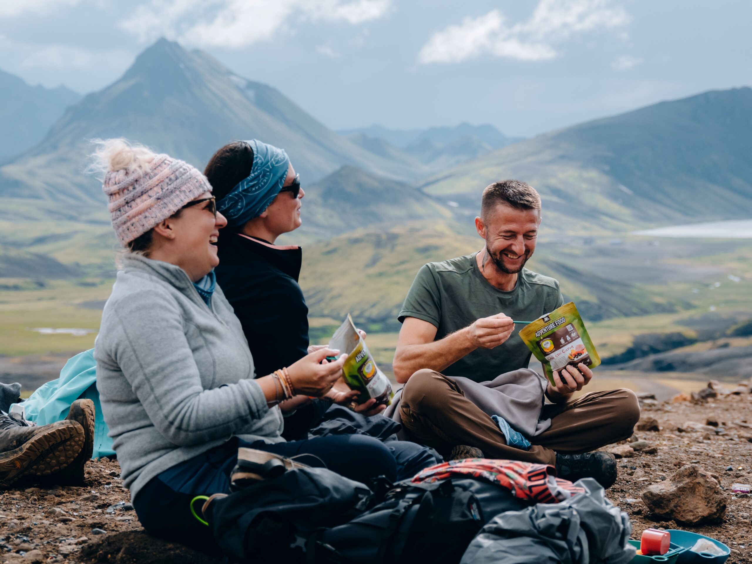 Hiking in Iceland on the Laugavegur trail