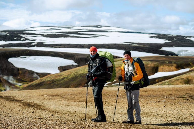 Hiking in Iceland on the Laugavegur trail
