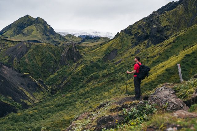 Hiking in Iceland on the Laugavegur trail