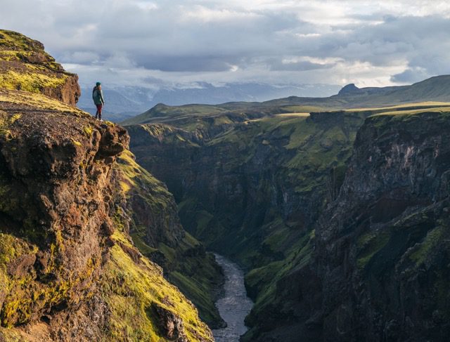 Hiking in Iceland on the Laugavegur trail