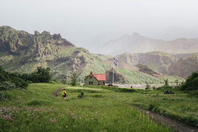 Hiking in Iceland on the Laugavegur trail