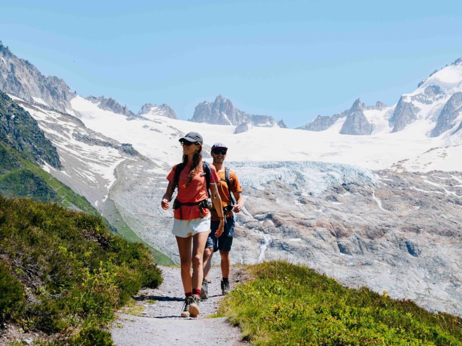 trek to Mont Blanc Mont Blanc round trip