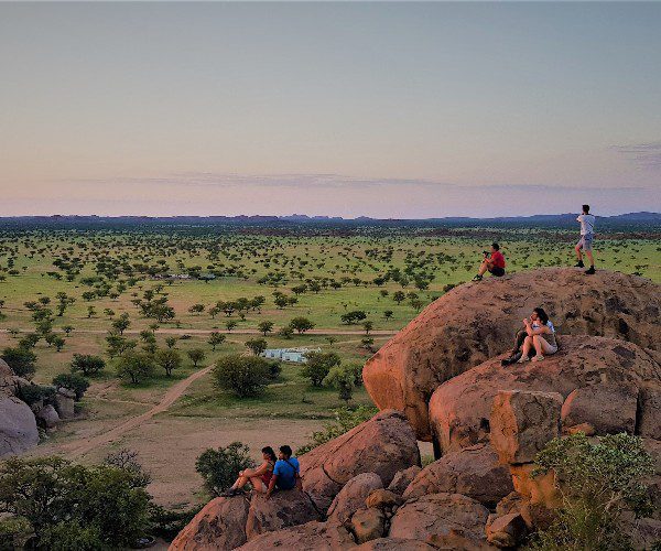 Landschap van Namibië, Paysage de la Namibie