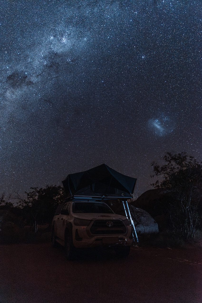 Milchstraße Namibia