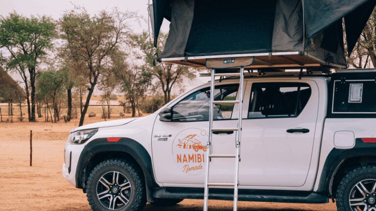 Namibia, camping