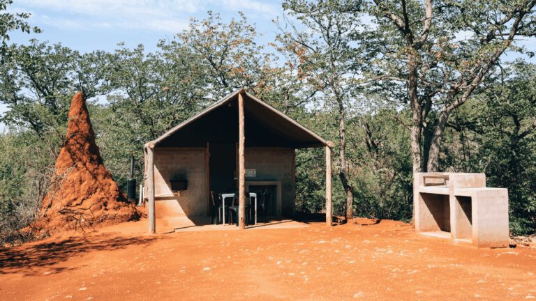 Namibia, camping