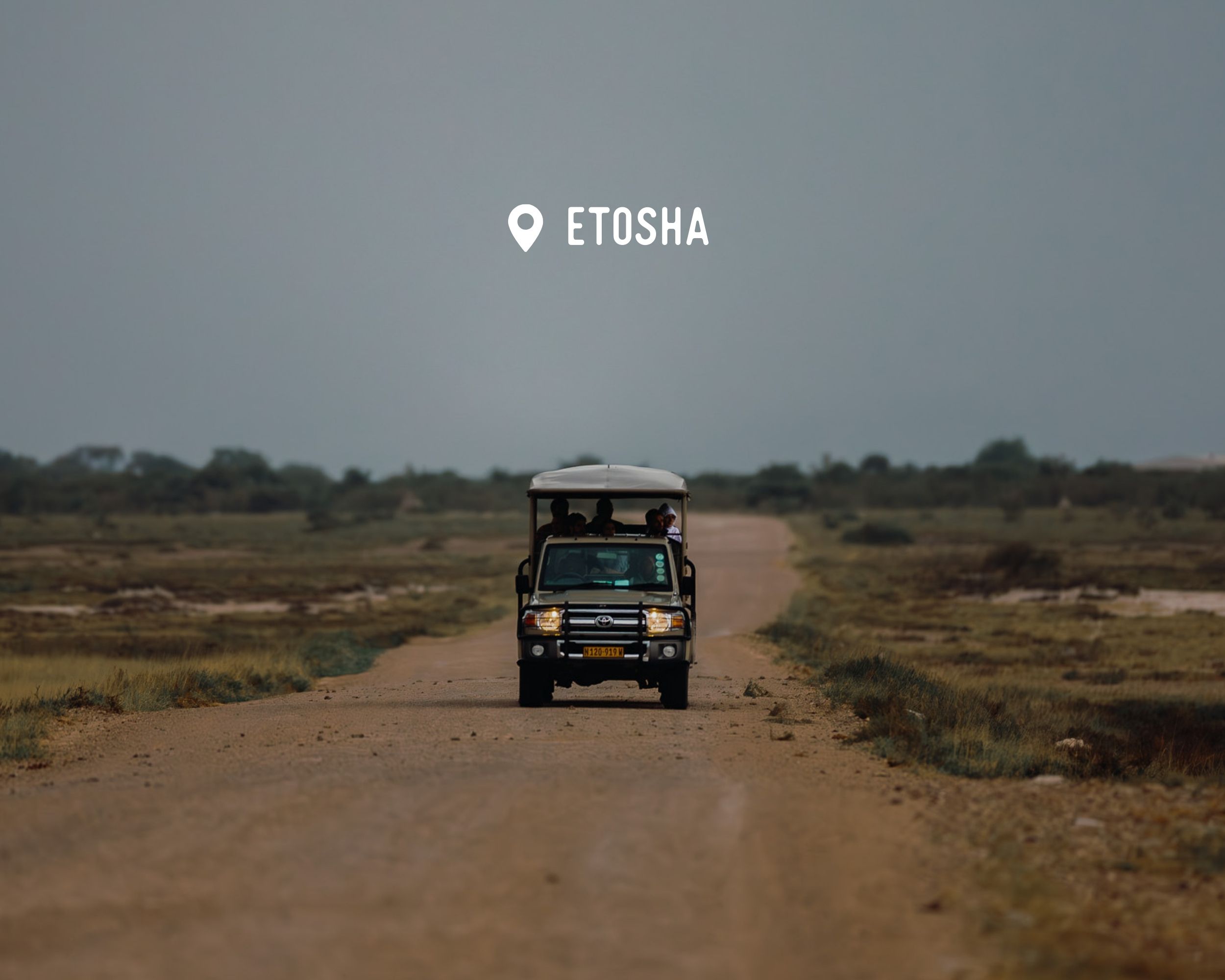 Night game drive - Etosha - Namibia Nomads
