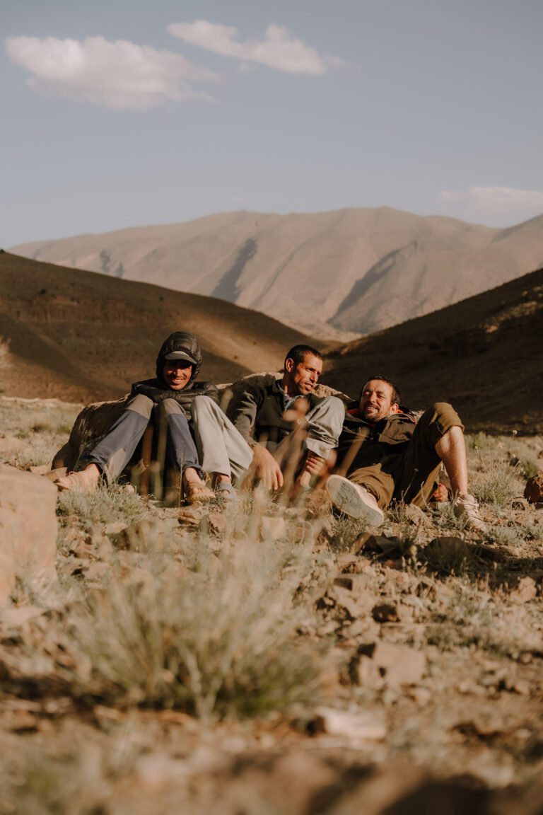 Guide local maroc dans l'atlas chez les berbères