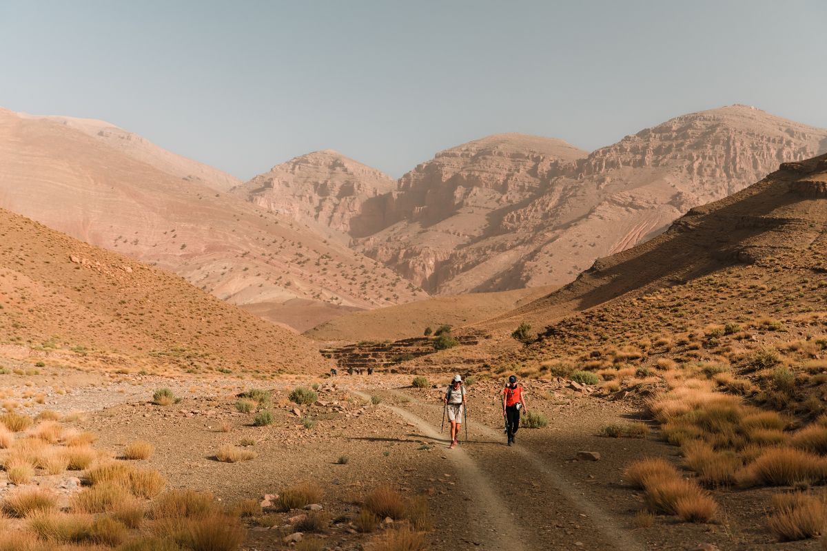Paysage du maroc l'été