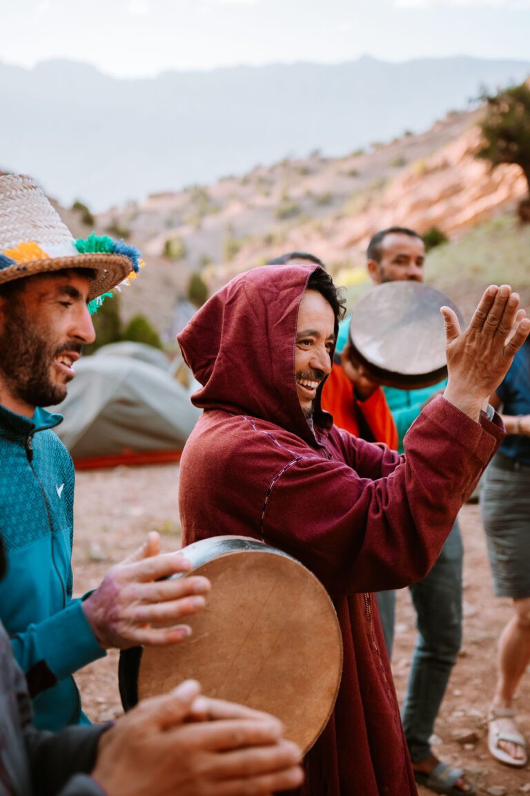 Guide de randonnée local atlas maroc