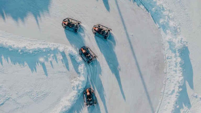 Ice Karting Levi Finnland