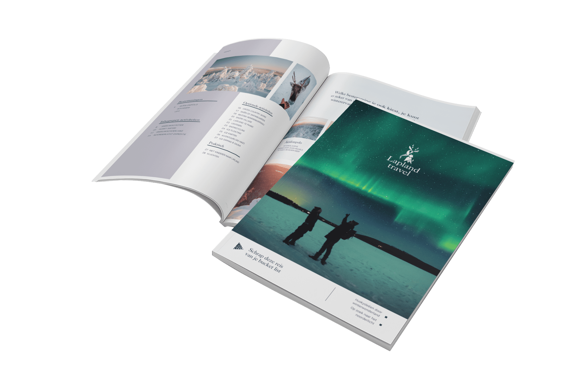 Magazine with all the tips & tricks for your trip to Lapland